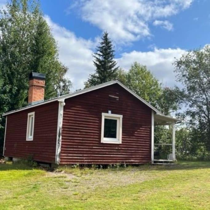 Familienfreundliche Farm Stuga Hamra (Gavleborg) Exterior foto